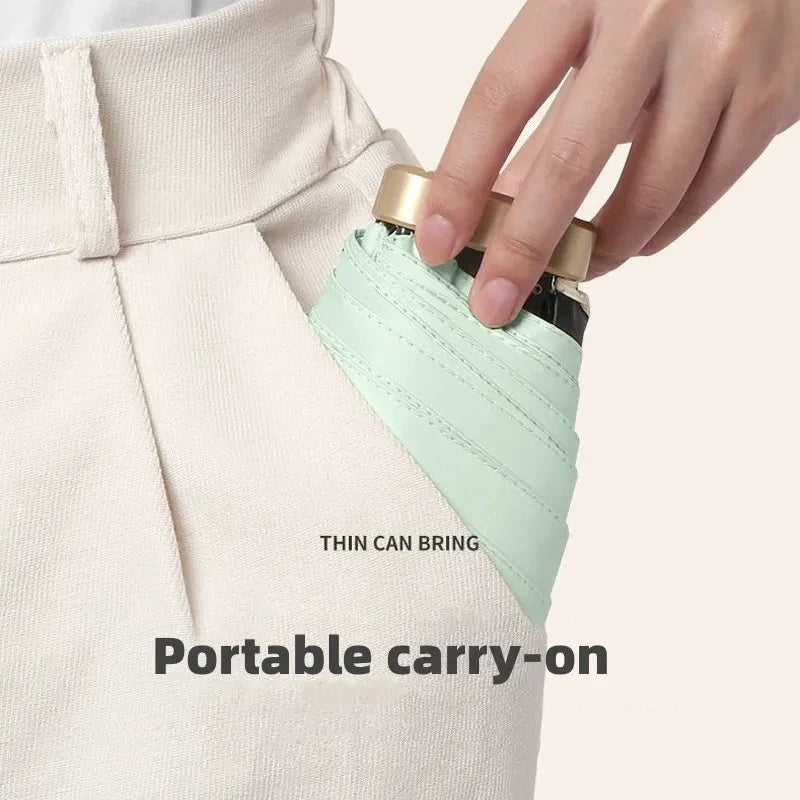 Mini UV Folding Umbrella