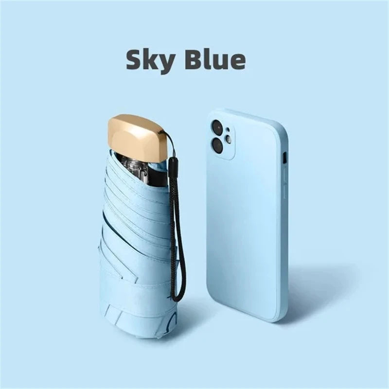 Mini UV Folding Umbrella
